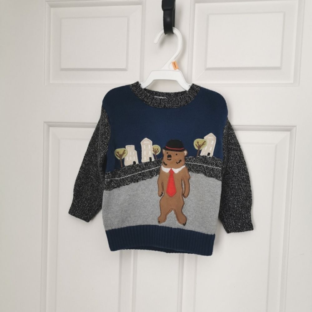 2/$20 Gymboree knit sweater size 12-18 m